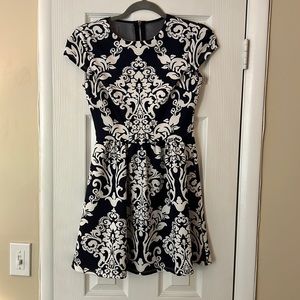 Blue and white dress. Only worn once